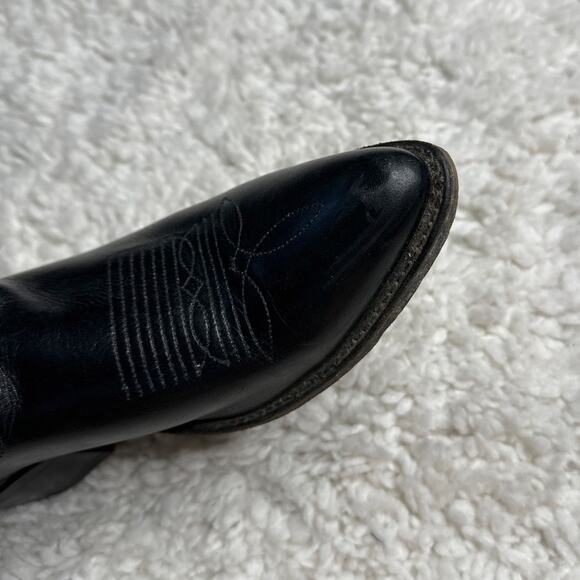 Double H Boot Company Western Black Traditional Cowboy Boots Classic Festival main image 6